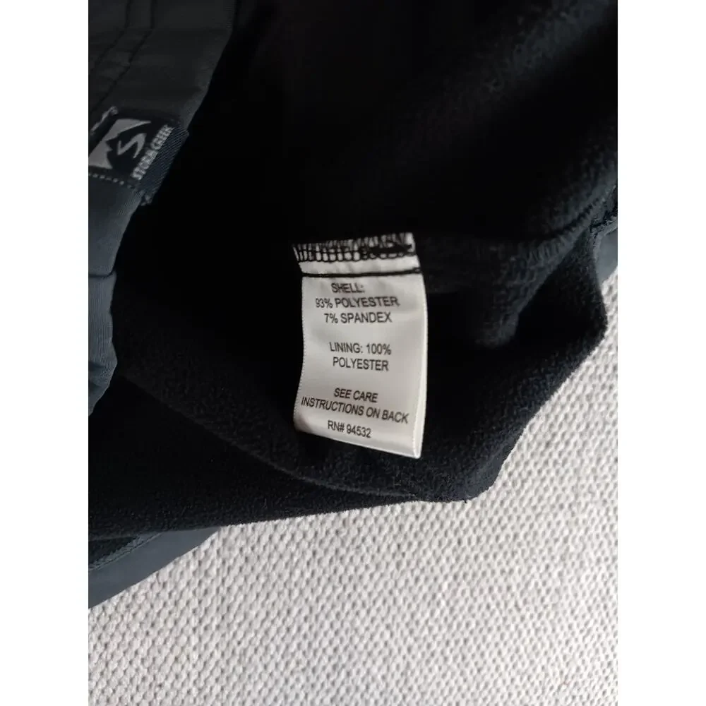 Storm Creek Trailblazer Softshell Vest Mens Medium Charcoal Gray Performance Zip